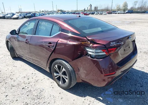 2020 Nissan Sentra Sv Xtronic Cvt from USA, damaged, VIN 3N1AB8CV9LY217970